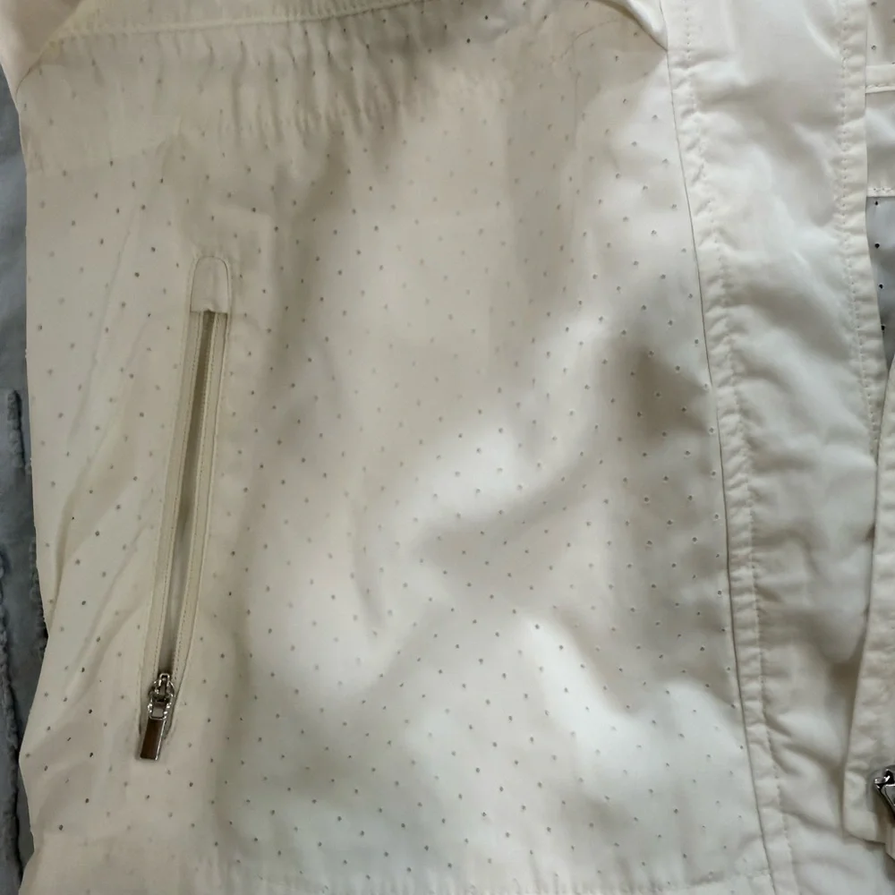 Athleta White Aerate Jacket Lightweight Casual Wear - Picture 8 of 16